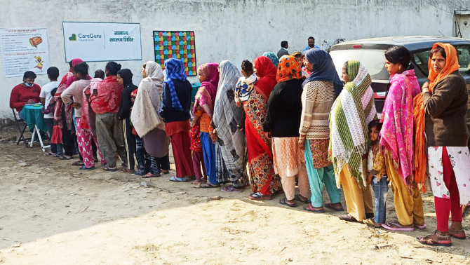 Patients waiting
